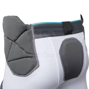 2025 Dernière conception Short de football américain entièrement personnalisable Short professionnel respirant grande taille avec quantité minimale de commande bas - Product Image 2