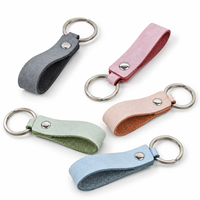 Porte-clés en cuir véritable de luxe, cadeau d'affaires personnalisé avec logo, porte-clés de voiture en cuir véritable, tendance, pas cher, mignon, effet givré