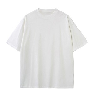 เสื้อยืดผ้าฝ้ายนุ่มไซส์ใหญ่พิเศษสำหรับผู้ชายผู้หญิงเสื้อผ้าลำลองใส่ได้ทุกวันใส่ไปยิมออกกำลังกายใส่สบายระบายอากาศได้ดีใช้ได้ทั้งชายและหญิง - Product Image 5