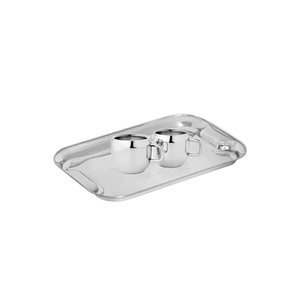 Plateau décoratif en métal moulé en aluminium pour servir pendant les mariages du Ramadan ou Diwali Artisanat en métal artisanal - Product Image 2