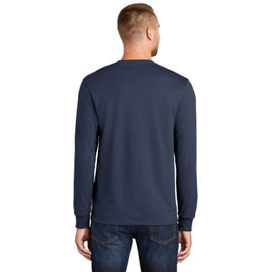 Heater Gray Men's Regular-Fit Long-Sleeve T Shirt Men's <b>Tie</b> <b>Dye</b> Top Polyester Pure Color <b>Tshirts</b> Men's - Product Image 5