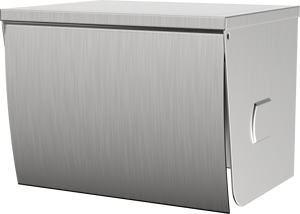 Alta qualità montato a <span class=keywords><strong>parete</strong></span> in acciaio inox wc Roll distributore di tessuto piccolo Volume bagno porta carta per alberghi - Product Image 4