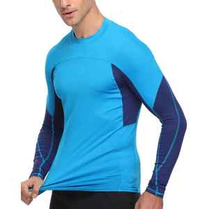 Camiseta de Protección Solar para Hombre, de Secado Rápido, Transpirable, Elástica, Tejido de Punto, Ecológica, Anti-UV, Venta al Por Mayor - Product Image 2