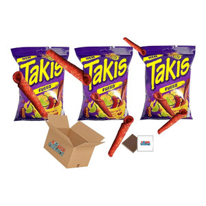 TAKIS Fuego Teriyaki Extra Hot 90g Premium Spicy Snack Meilleure qualité Prix de gros Fournisseur en vrac Usine directe dans le monde - Product Image 2