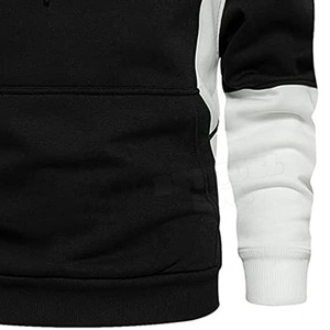 Sweat à capuche d'hiver pour homme, personnalisé avec logo OEM, de haute qualité, en molleton épais mélangé de coton, séchage rapide - Product Image 4