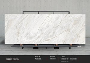 1200x3200 Azulejos de porcelana brillante | Tamaño personalizado 800x2400 Formato grande | Suelo de pared Moderno Elegante Calidad de exportación - Product Image 4