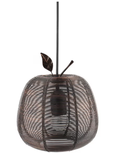 Lámpara colgante de alambre de Metal de Color negro con aspecto elegante, decoración de granja, lámpara colgante de gran calidad para decoración del hogar - Product Image 6