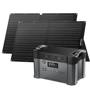 Nueva Estación de Energía Portátil S2000 PRO de 2400W/Panel Solar de 100W para Respaldo Doméstico, LISTA PARA ENVIAR - Product Image 5