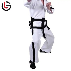 Uniforme de Taekwondo duradero ligero elástico transpirable hecho en fábrica para ropa de entrenamiento al por mayor logotipo personalizado impreso para hombres - Product Image 5