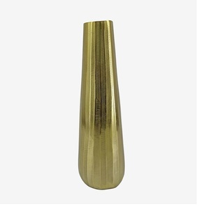 Vase en métal moderne de haute qualité pour mariage d'hôtel pour jardin, bureau, restaurant, décor, vase à fleurs antique de luxe Vases au sol - Product Image 2