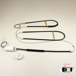 Kit de réparation de lève-vitre électrique BWR487, porte droite, pour Série 3 E46 Coupé Cabriolet 1999-2007 2/3 portes 51338229106 - Product Image 1