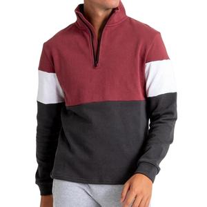 Sweats à capuche et sweat-shirts pour hommes haute qualité décontracté doux surdimensionné hommes Patchwork pulls à capuche Street Wear - Product Image 6