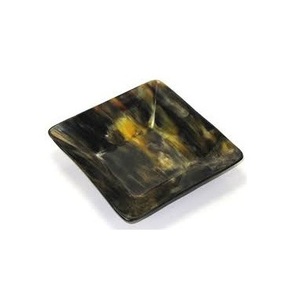 High Quality Buffalo Horn Serving Tray for Kitchen Square Shape Serving Tray With Shiny <b>Polish</b> for Restaurant & Hotel Supplies - Product Image 1