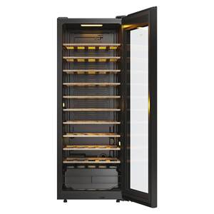 SERIE 3 HWS58GGH1 Bodega para 50 Botellas Clase G, Vinoteca para 58 Botellas en Negro 47.5x45.6x128cm - Product Image 2