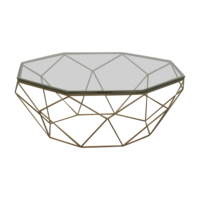 Table basse en bois de style moderne avec bois naturel pour le salon Table centrale de couleur noir mat Matériau de haute qualité