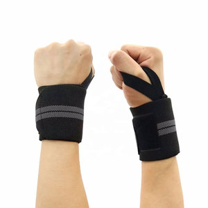Premium Quality Elastic Wrist <b>Wrap</b> For Gym Fitness Weightlifting And Strength Training Support - Product Image 1