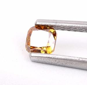 Diamante Cultivado en Laboratorio de Color Naranja Parduzco, Corte Cojín, Certificado IGI, para Joyería, Piedras Sueltas a Bajo Precio - Product Image 3