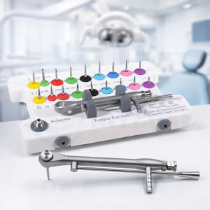 Kit d'instruments prothétiques pour implants dentaires 16 pièces Clé universelle Vis Tournevis Ensemble d'outils chirurgicaux professionnels intensifs - Product Image 1