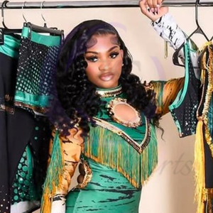 Avec prix de gros Avec propre logo Couleur de contraste personnalisée Bon fournisseur Nouveau à la mode OEM ODM Service Majoretter Uniform - Product Image 2