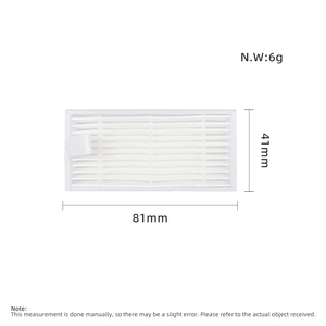 Filtre HEPA de remplacement compatible avec les aspirateurs robots Ilife V5 <span class=keywords><strong>V5s</strong></span> V3 V3s V5pro V50 V55 X5 <span class=keywords><strong>V5s</strong></span> <span class=keywords><strong>Pro</strong></span>, pièces détachées et accessoires - Product Image 6