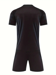 Vêtements d'entraînement personnalisés de haute qualité pour le football américain et le football Survêtements confortables à manches courtes avec techniques imprimées - Product Image 4