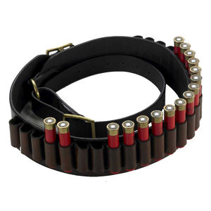 Ceinture porte-cartouches Imra Impex en cuir de vache véritable de haute qualité – Accessoire de chasse durable et élégant pour les propriétaires d'armes à feu - Product Image 1