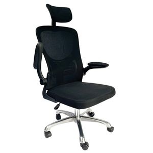 <b>Solid</b> <b>Wood</b> Minimalist Ergonomic Office <b>Desk</b> and Chair Set with Headrest-Manager <b>Desk</b> - Product Image 3