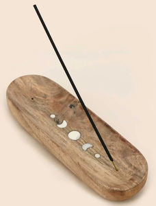 Top Trending Handmade <b>Incense</b> Burner Wood <b>Incense</b> Holder Ash Catcher for Home Office With High Quality at Low Price - Product Image 2