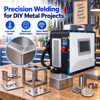 Soudeuse laser portable QCW, machine de soudage laser à fibre portative pour projets de fabrication métallique sur mesure en atelier DIY