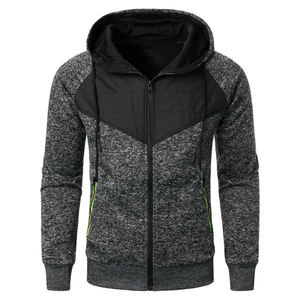 Sudaderas con capucha de manga larga para hombre, Sudadera con cremallera, ropa de calle, chándal con cremallera, Sudadera con capucha para hombre, Tops cálidos transpirables de invierno - Product Image 6