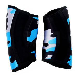 Calidad superior Totalmente personalizable Color sólido Mangas de rodilla Último diseño Algodón Neopreno Característica de ajuste Venta caliente - Product Image 2