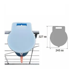 Exquisite Hanging Milk 1 Calf Bucket Poultry Farm Feeding Equipment Machinery Silicone Cover