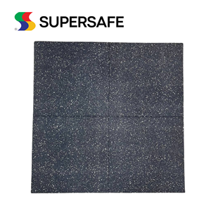 Tapis de sol en caoutchouc de haute qualité, anti-UV, insonorisant, absorbant les chocs, antidérapant, super sécurisé, 500x500 mm pour l'extérieur - Product Image 4