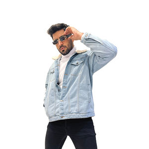 Chaquetas Vaqueras de Lona para Hombre, Personalizadas OEM, Más Vendidas, con Cuello Alto, Transpirables y Ecológicas, de Alta Calidad - Product Image 4