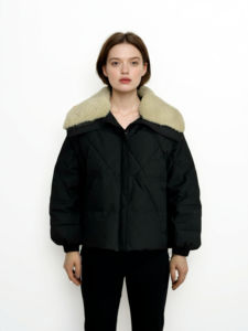 2025 nuevo diseño moderno de moda de talla grande esponjoso otoño cálido de moda Faux invierno señoras Negro Azul mujer abrigo chaqueta de piel para mujer - Product Image 6