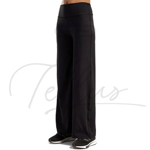 Leggings chauds en tricot à taille haute et longueur intégrale, extensible, pour femmes, coupe ajustée, toucher doux, décontracté - Product Image 1