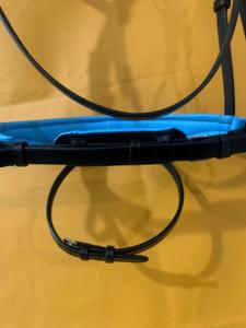 Brida de Cuero Indio de Élite para Caballo, Kostolany, Doble Rienda, Ajustable, Ajuste Cómodo, Control Equilibrado para Entrenamiento y Eventos - Product Image 5