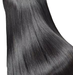 Extensiones de Cabello Humano Vietnamita Virgen Remy 100% Natural Ghair 16a, Paquetes de Cabello con Cierre HD, Cutícula Alineada - Product Image 1