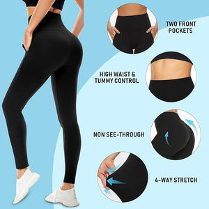 Mallas ajustadas para mujer, mallas deportivas para gimnasio, pantalones deportivos, mallas de Yoga sin costuras para mujer - Product Image 5