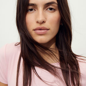 Camiseta holgada Coreana de talla grande para mujer de verano con cuello redondo, camiseta estampada para mujer, manga corta, algodón 100% - Product Image 5