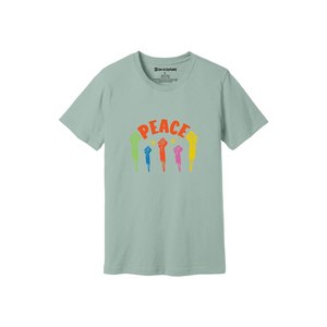 T-shirt en tissu 100% coton imprimé sur le thème de la gentillesse, grammage lourd (160-180 GSM), 12 couleurs disponibles, personnalisez votre propre design et placement - Product Image 2