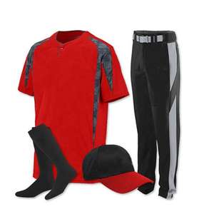 Conjunto de uniforme de Béisbol Juvenil de alta calidad Ropa deportiva estampada de equipo de alta calidad a precio mayorista - Product Image 1