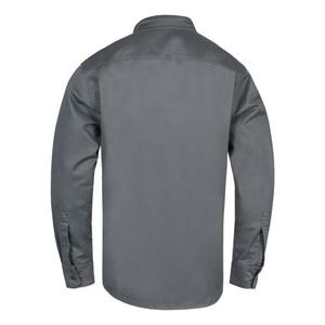 Chemise en flanelle à carreaux décontractée pour homme - Gris fer - 100% coton tissé - Taille XL - Product Image 2