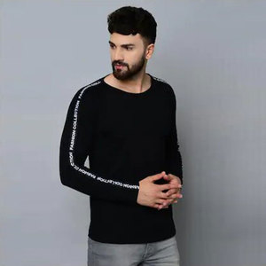 Camiseta de algodón liso para hombre, Camiseta con estampado personalizado, logotipo gráfico, diseños de camiseta, camiseta de sublimación, camisetas para hombre - Product Image 2