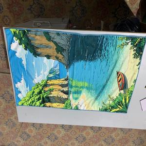 Toalla de Playa Cuadrada de Microfibra de Poliéster con Estampado Animal Digital, Alta Absorbencia, Lavable a Máquina - Product Image 3