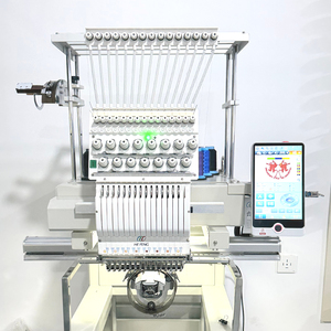 Máquina de bordar de una sola cabeza y 15 agujas para pequeños negocios, fácil de operar. - Product Image 4
