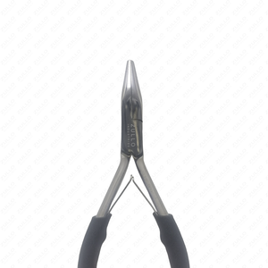 Alicates de extensión de cabello plano de acero inoxidable al por mayor de alta calidad Alicates de extensión de cabello profesional más vendidos con agarre - Product Image 5