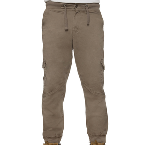 Premium Quality Grey Color Cargo <b>Trouser</b> <b>Elasticated</b> <b>Waist</b> And Cuffed Fitted Washed Cargo <b>Men's</b> Pants <b>Trousers</b> - Product Image 5