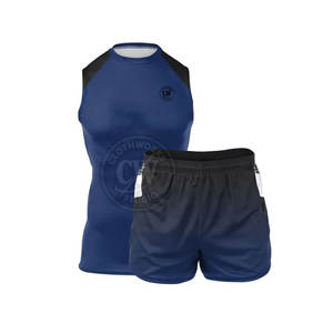 Haute qualité imprimé 7V7 uniforme vêtements de sport léger 100% Polyester séchage rapide respirant hommes adultes - Product Image 1