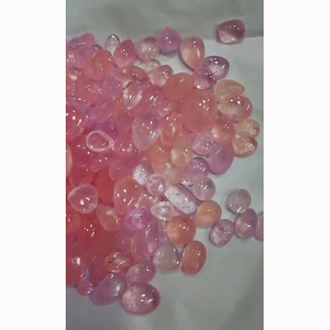128 piezas de morganita Natural 8mm a 20mm cabujón de pera ovalada 710 Cts lote Iroc ventas alta calidad piedras preciosas sueltas cabina US $212 - Product Image 4